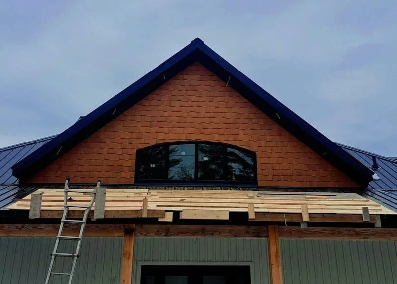 Gable window installation